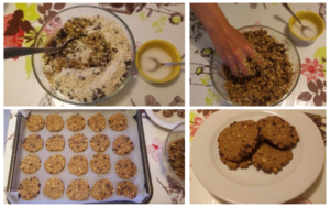 Biscotti all'avena croccanti passo passo